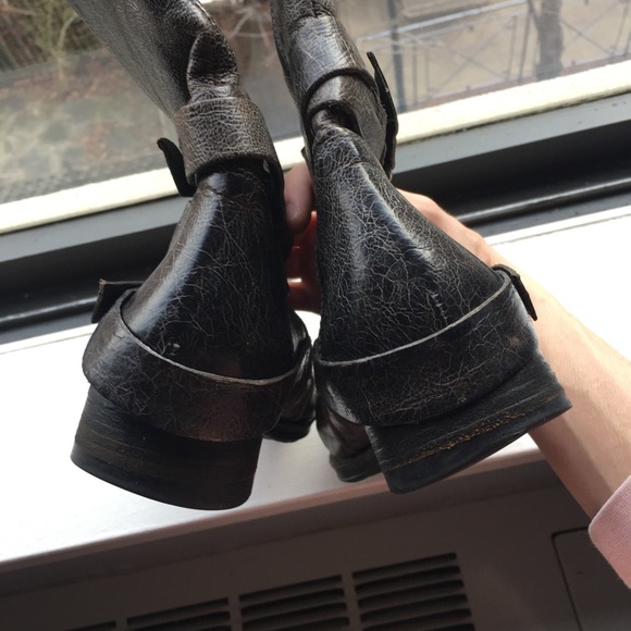 Vera Wang Lavender Moto boots 8 - Picture 4 of 7